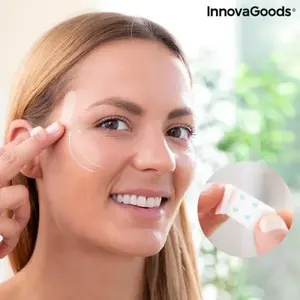 InnovaGoods Liftrik Transparent Adhesive Face Lifting Patches, 40 Pieces