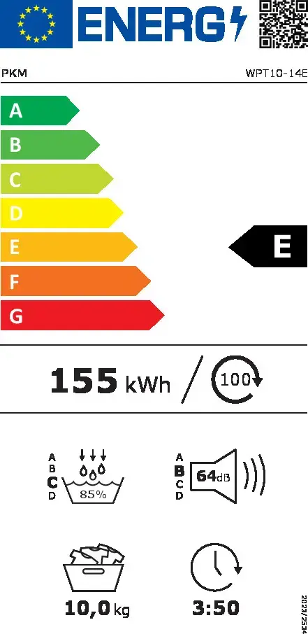 PKM WPT10-14A++ tumble dryer 11614 Photo 2