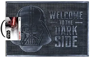 Pyramid Star Wars Welcome To The Darkside Rubber Doormat