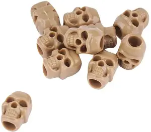Фиксаторы для шнура Mil-Tec Skull, 10 штук, цвет Coyote