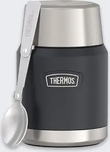 THERMOS Icon Food Jar 0.47L pārtikas termoss, granīta krāsa