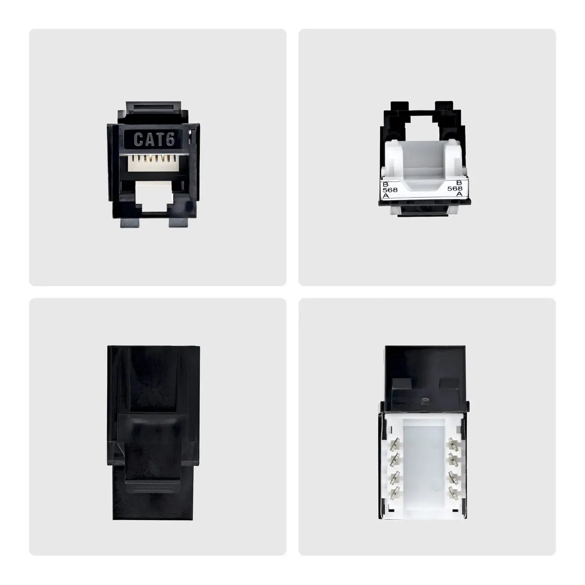StarTech.com C6KEY110BK24PK keystone module C6KEY110BK24PK Photo 6