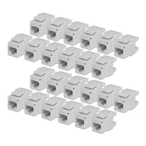 StarTech.com C6KEY110180WH24PK модуль keystone