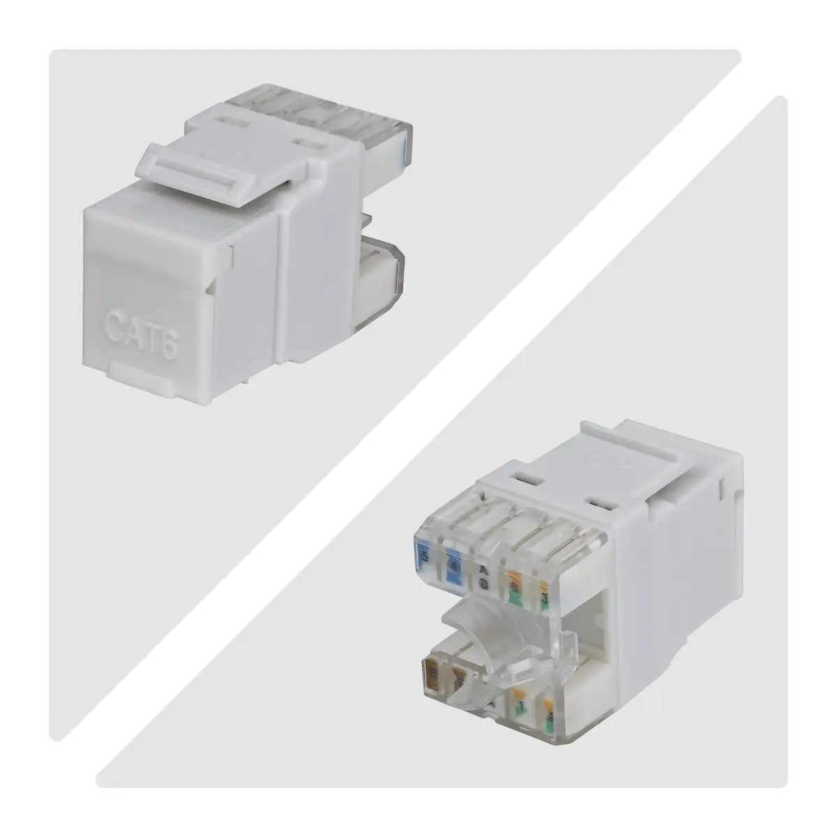 StarTech Cat6 RJ45 Keystone ligzda, 24 gab. Photo 3