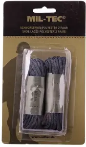 Bestdays Mil-Tec Polyester Boot Laces 180 cm Black