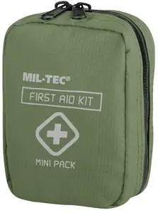 Mil-Tec First Aid Pack Mini Medical Kit Green
