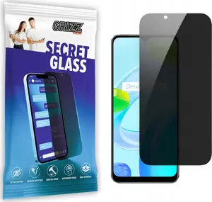 Защитное стекло с функцией приватности GrizzGlass SecretGlass для Realme C30