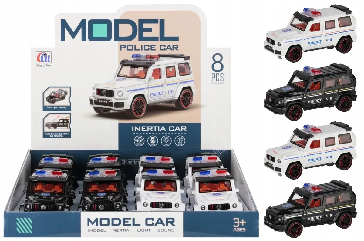 Mega Creative policijas automašīna 16 cm