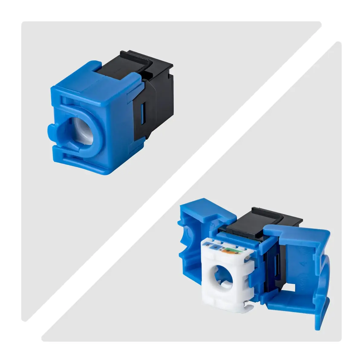 StarTech.com C6KEYTL180BK24PK keystone module C6KEYTL180BK24PK Photo 3