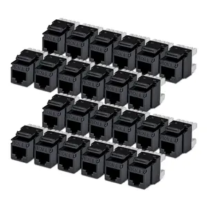StarTech.com C6KEY110180BK24PK модуль keystone