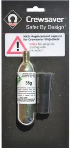 YIVO Crewsaver Standard 38g CO2 rezerves balons