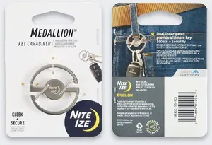 Audi Karabinek Nite Ize Medallion Key Carabiner STAINLE