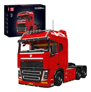 Mould King 19015 FH16 Remote Controlled Pneumatic Tractor Truck Building Set | 4,608 Pcs