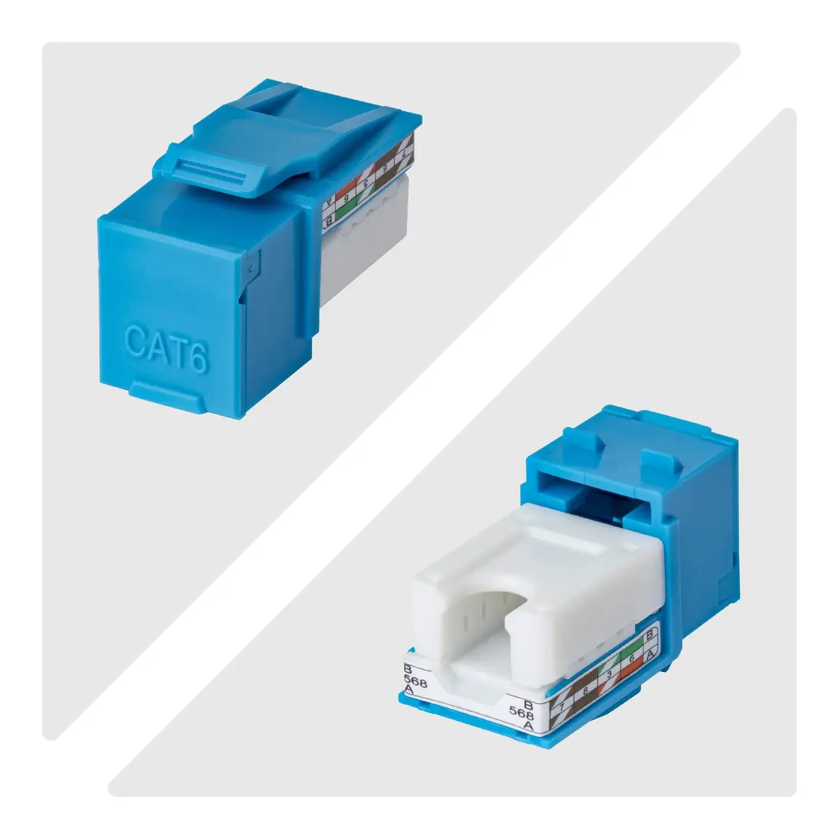 StarTech.com C6KEY110BL24PK keystone module C6KEY110BL24PK Photo 4