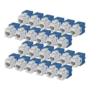 StarTech.com C6KEYTL180WH24PK модуль keystone