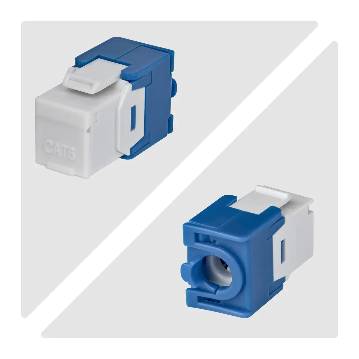 StarTech.com C6KEYTL180WH24PK keystone module C6KEYTL180WH24PK Photo 3