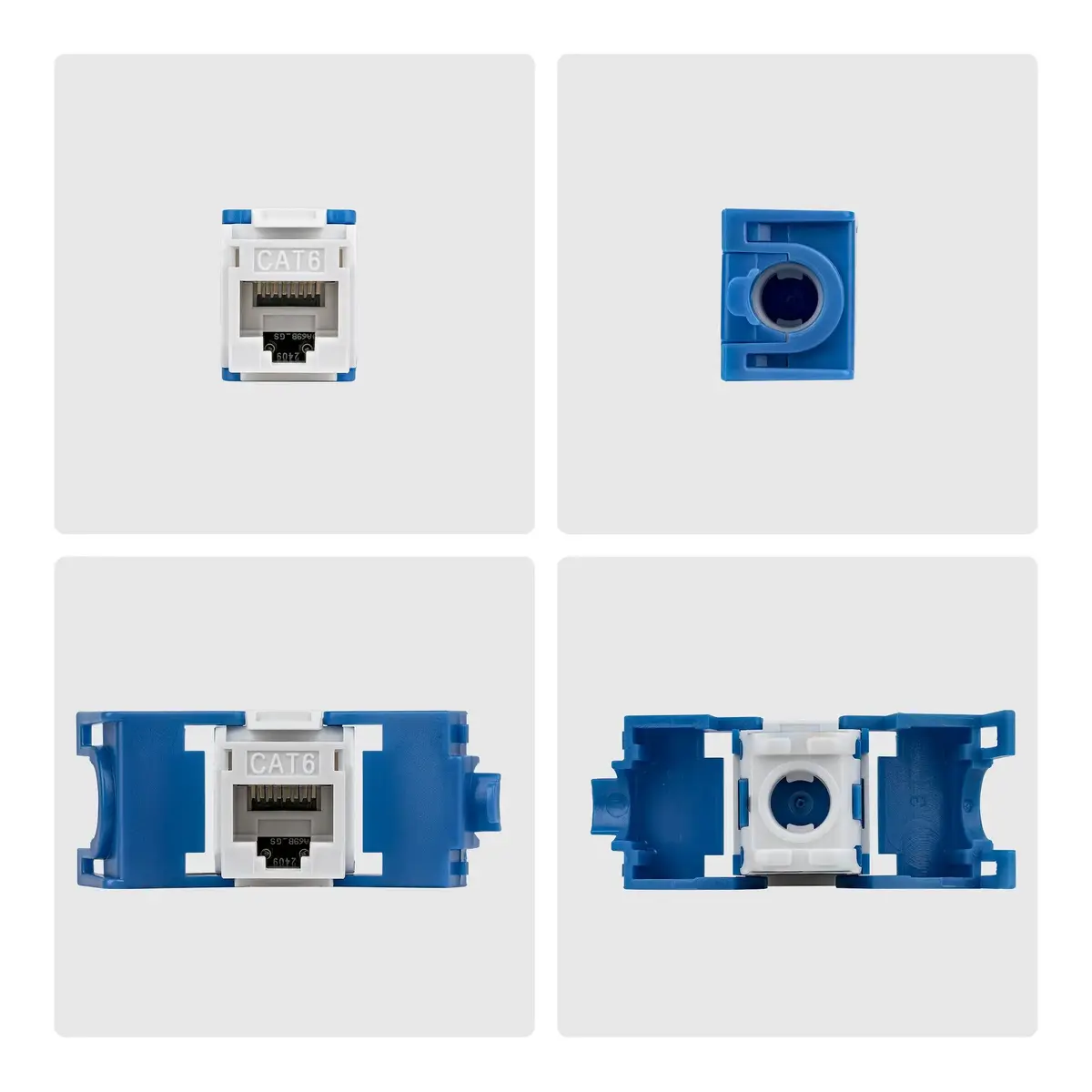 StarTech.com C6KEYTL180WH24PK keystone module C6KEYTL180WH24PK Photo 4