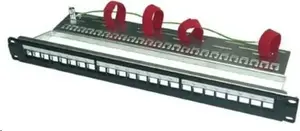 Патч-панель Lynx XL-PP19-24NA-C6A 19 дюймов 24 порта Cat6A