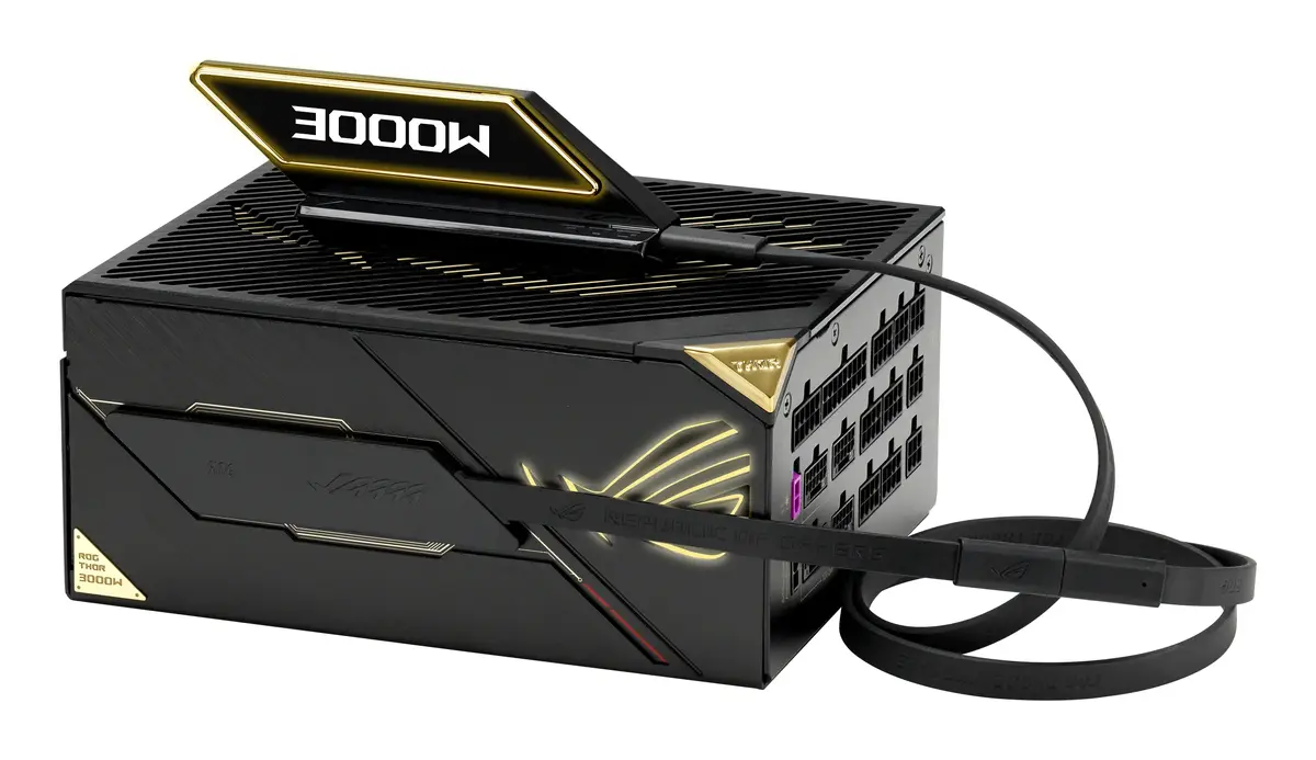 ASUS ROG Thor 3000W Titanium III Edition 20 power supply unit 90YE00VA-B0NA00 Photo 6