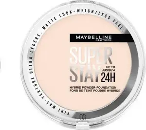 Maybelline  Maybelline Super Stay 24H Hybrid Powder Foundation podkład w pudrze 03 9g