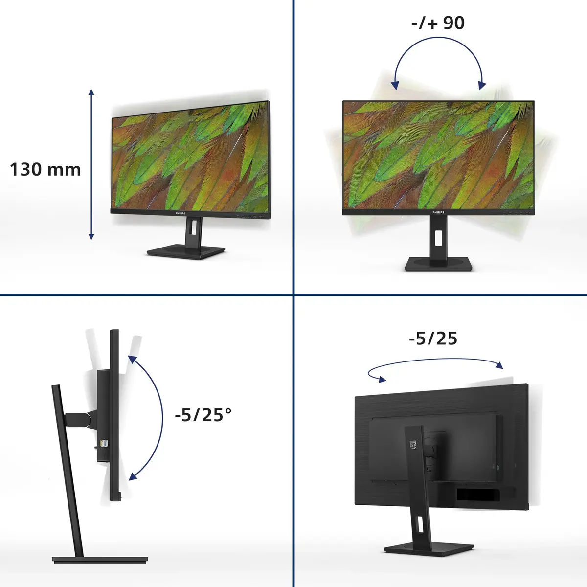 Philips 3000 series 27B1N3800/00 computer monitor 27B1N3800/00 Photo 3