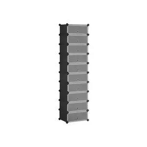Songmics LPC10HV1 органайзер для обуви Открытый Черный