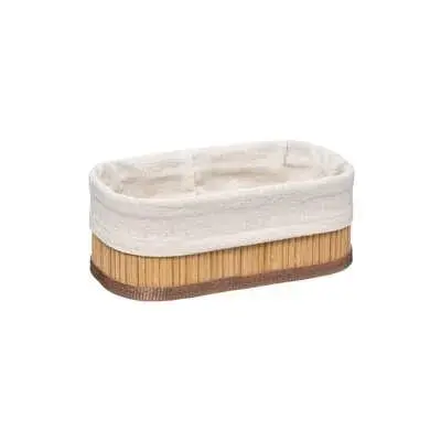 FIVE S SMART Basket Set of 3 Natural Bamboo Photo 2