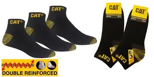 Носки CAT, черные, размер 39-42