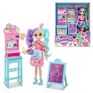 Sweetyz Ice Cream Shop lelle ar piederumiem, 23 cm