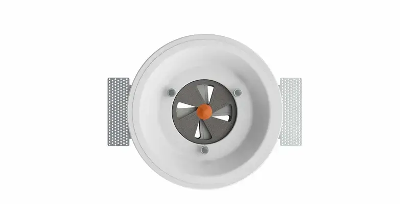 ERGOVENT RONDO-COANDA-125 Flush-Mounted Air Diffuser Photo 2