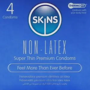 SKINS - LATEX-FREE CONDOMS PACK OF 4