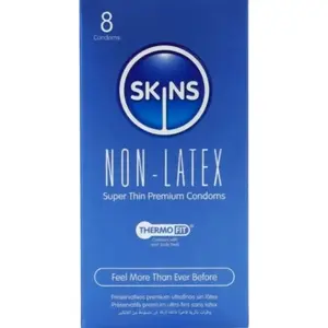 SKINS - LATEX-FREE CONDOMS PACK OF 8