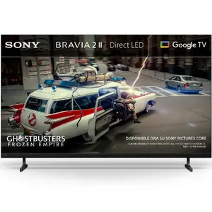 Sony K-43S25M2 43 collu 4K Ultra HD Smart TV LCD Plakana ekrāna Wi-Fi Melns
