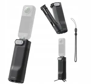 Складной штатив-рукоятка Telesin 3-в-1 с резьбой 1/4" для Insta360 X4 и X5