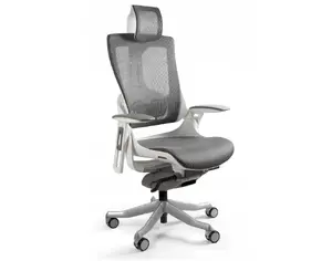 Wau 2 NW41 office chair, charcoal/white mesh