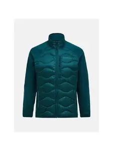 Kurtka puchowa mÄ™ska PEAK PERFORMANCE M Helium Down Hybrid Jacket kolor zielony - XL