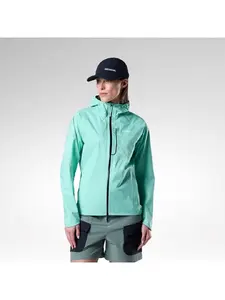 Kurtka damska ROSSIGNOL W Rainproof 2.5L Shell Jkt zielona - M