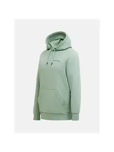 Bluza mÄ™ska PEAK PERFORMANCE M Original Small Logo Hood kolor zielony - M
