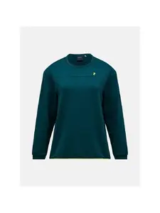 Bluza damska PEAK PERFORMANCE W Trail Polartec Power Grid Crew kolor zielony - L