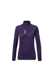 Bluza damska MILLET Parmelan Light Fleece Po W fioletowa - M