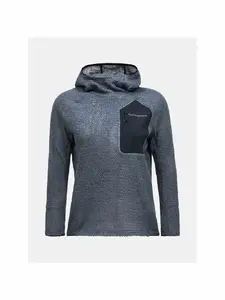 Bluza damska PEAK PERFORMANCE W Freelight Polartec Alpha Hood kolor szary - M