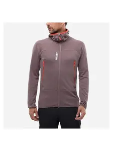 Bluza mÄ™ska MILLET Fusion Grid Hoodie M fioletowa Ĺ›liwkowa - L