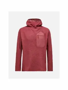 Bluza mÄ™ska PEAK PERFORMANCE M Freelight Polartec Alpha Hood kolor czerwony - M