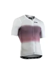 NORTHWAVE Blade Air riteņbraukšanas krekls ar īsām piedurknēm, balts/rozā