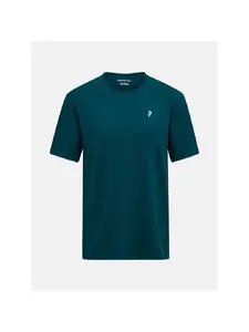 Koszulka mÄ™ska PEAK PERFORMANCE M Wool-Blend Shortsleeve kolor zielony - XL