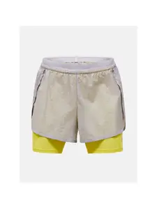 Szorty damskie PEAK PERFORMANCE W Discover 2-In-1 Shorts kolor szary - M