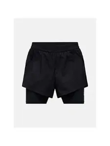 Szorty damskie PEAK PERFORMANCE W Discover 2-In-1 Shorts kolor czarny - L