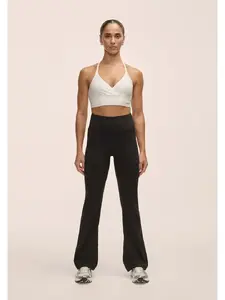 Women's Pants Soft Touch Flared black