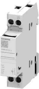 Siemens 3NW7053-2 cilindrisko drošinātāju turētājs 10x38mm 32A 1P+N