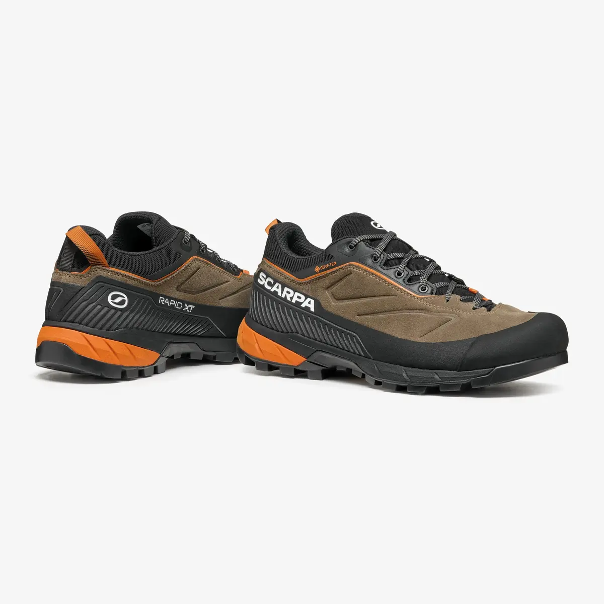 Треккинговые кроссовки Scarpa RAPID XT GTX - Caribou Brown Photo 6